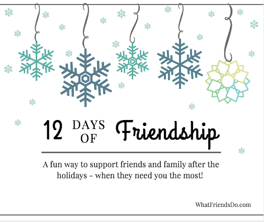 Introducing the 12 Days of Friendship!